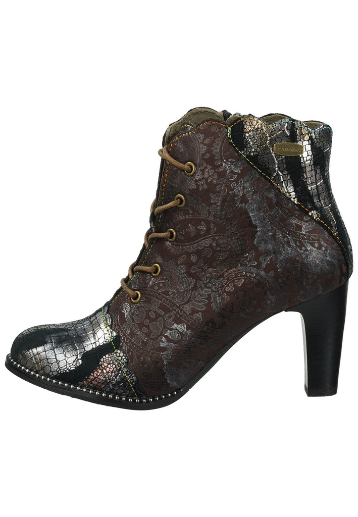 Stiefeletten Laura Vita Stiefelette Leder/Textil Bronze