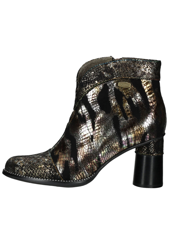 Stiefeletten Laura Vita Stiefelette Leder/Textil Bronze