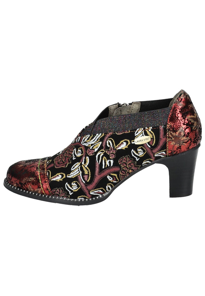 Stiefeletten Laura Vita Stiefelette Leder/Textil Rot