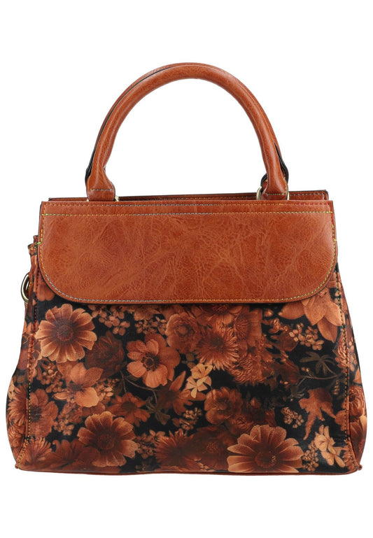 Laura Vita Taschen Leder/Textil Camel