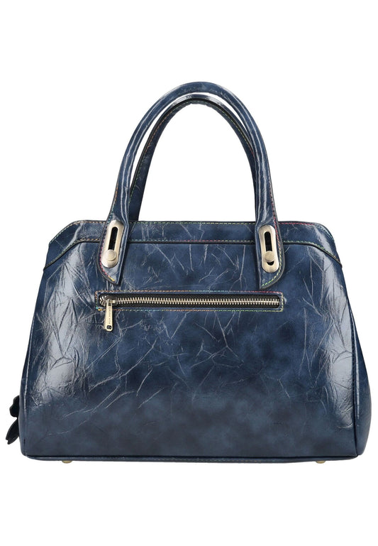 Laura Vita Taschen Lederimitat/Textil Blau