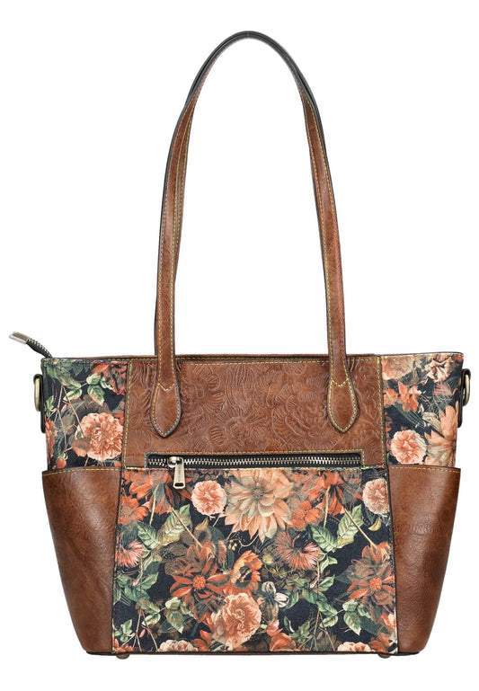 Laura Vita Taschen Lederimitat/Textil Marrone