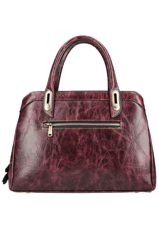 Laura Vita Taschen Lederimitat/Textil Rotbraun