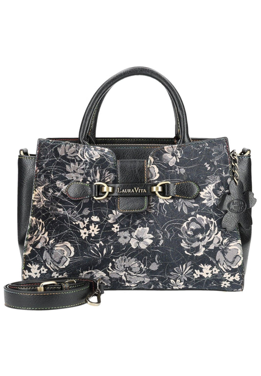 Laura Vita Taschen Lederimitat/Textil Schwarz
