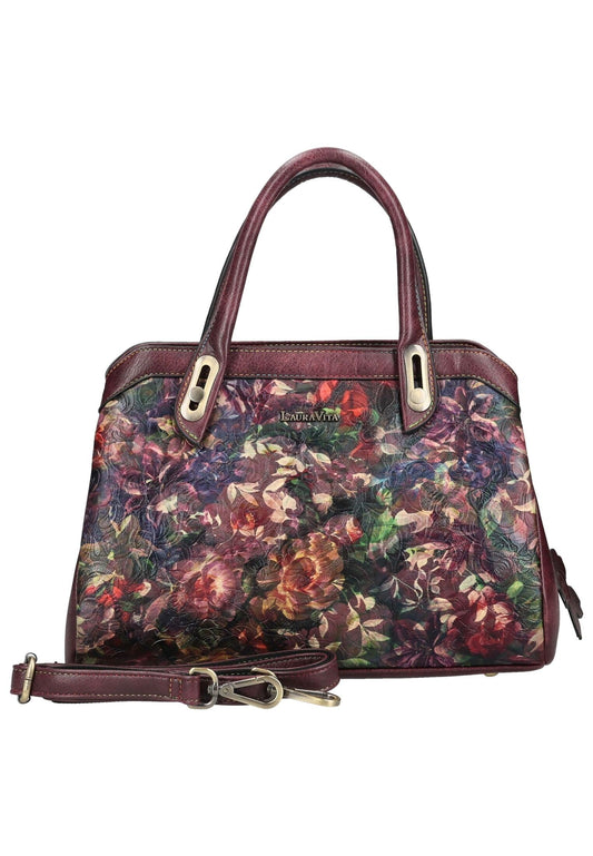 Laura Vita Taschen Lederimitat/Textil Weinrot