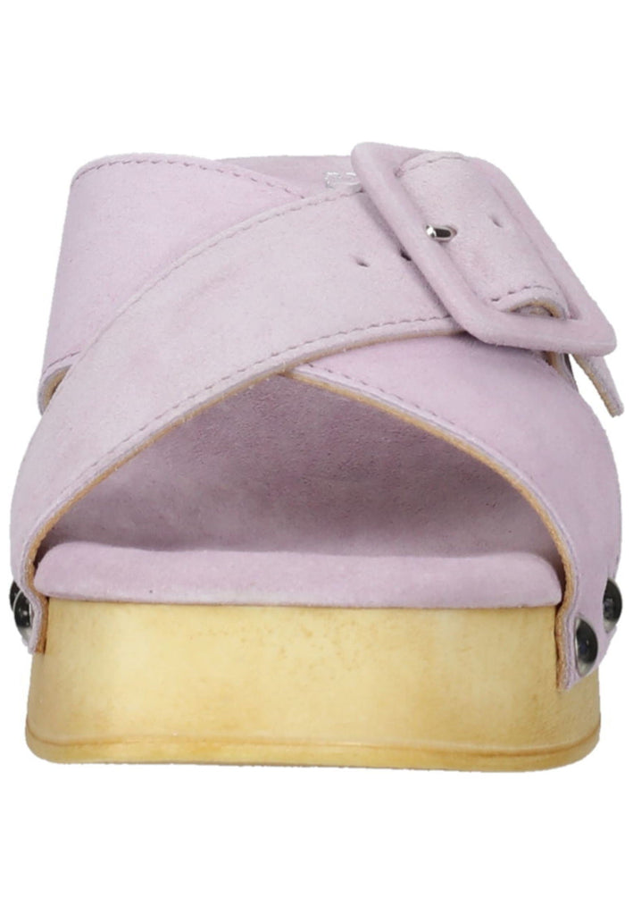 Lazamani Clogs Leder Lilac