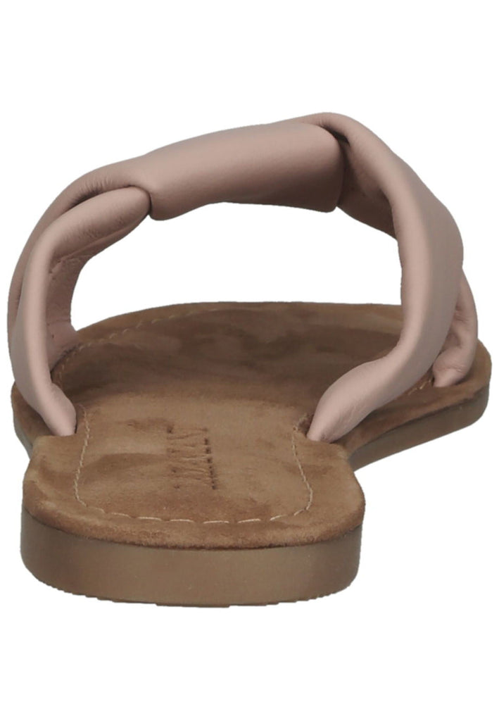 Lazamani Pantoletten Leder Peach