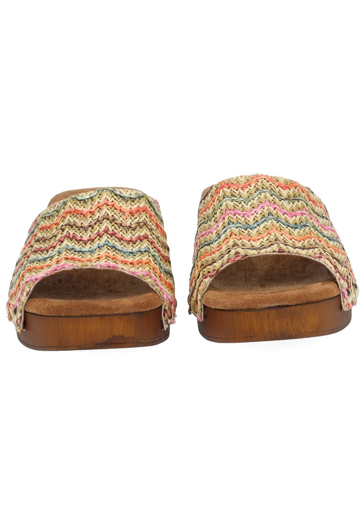 Lazamani Pantoletten Leder/Synthetik Multi