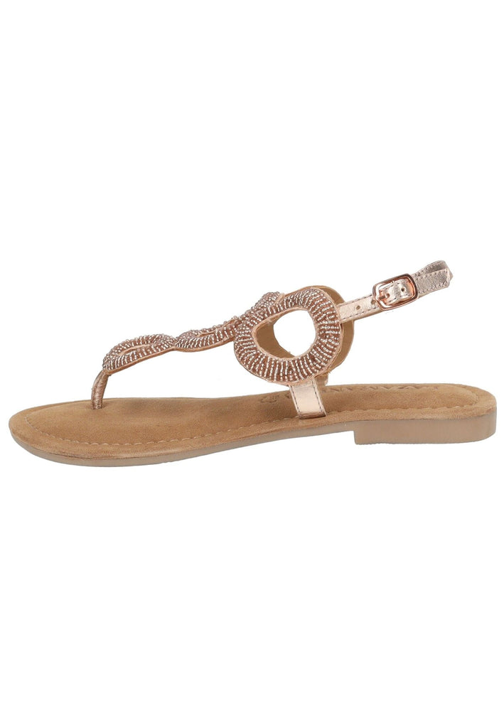 Sandalen Lazamani Sandalen Leder Peach