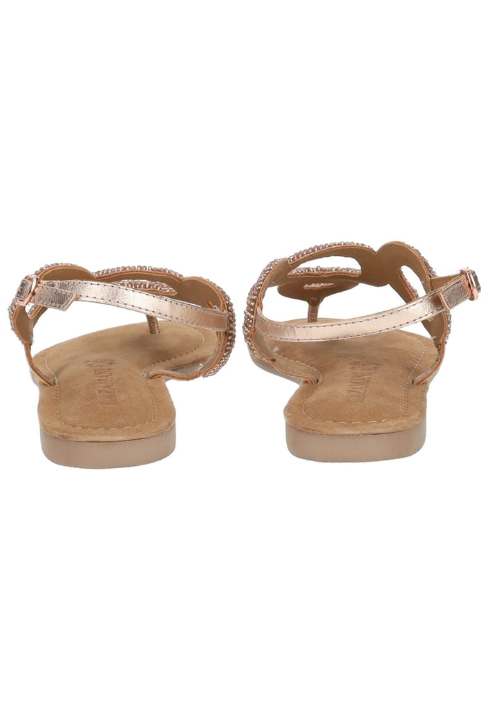 Lazamani Sandalen Leder Peach