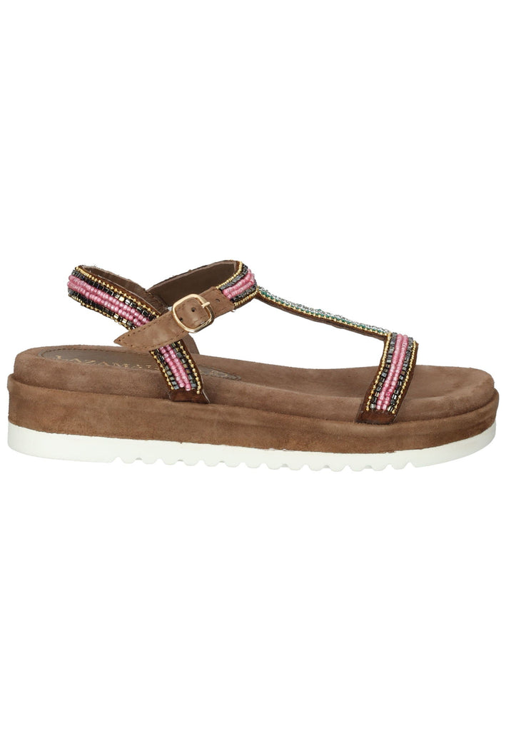 Lazamani Sandalen Leder Pink
