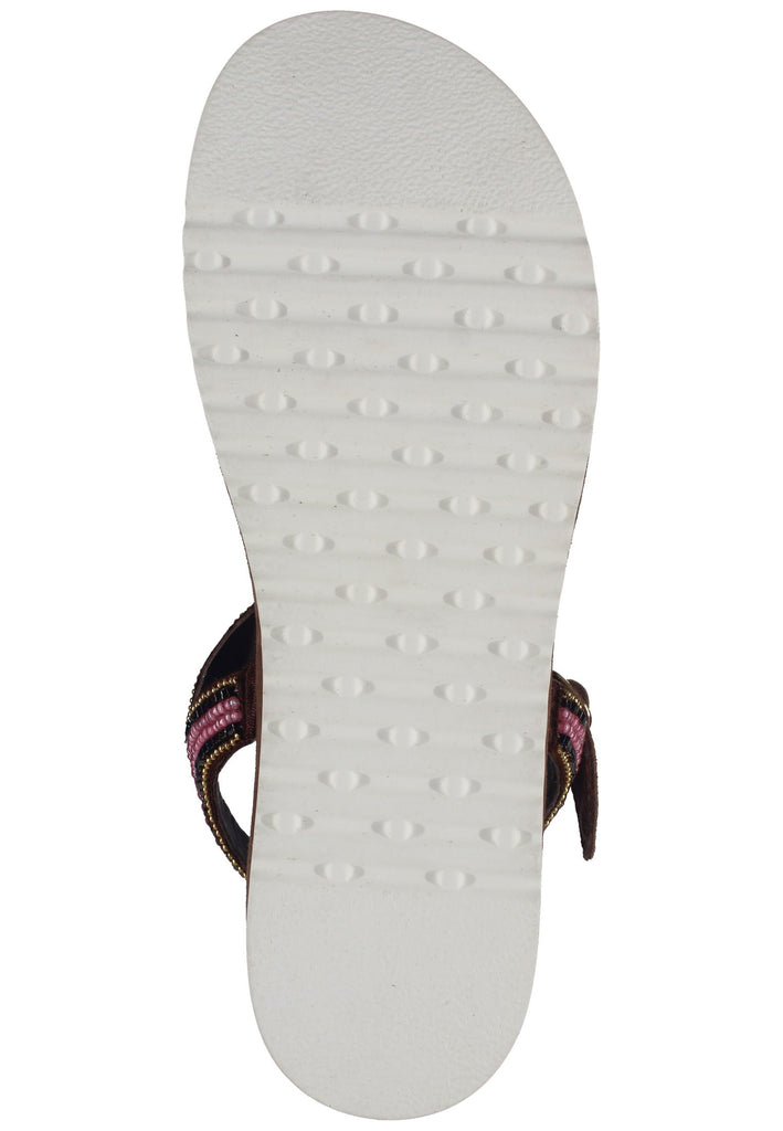 Lazamani Sandalen Leder Pink