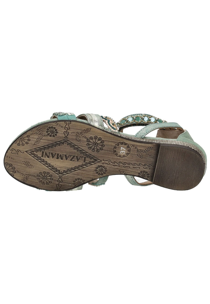 Lazamani Sandalen Leder Sage