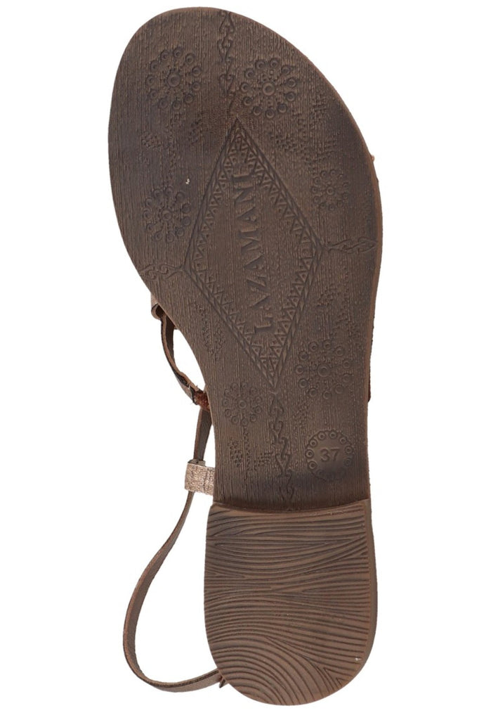 Lazamani Sandalen Leder/Synthetik Copper