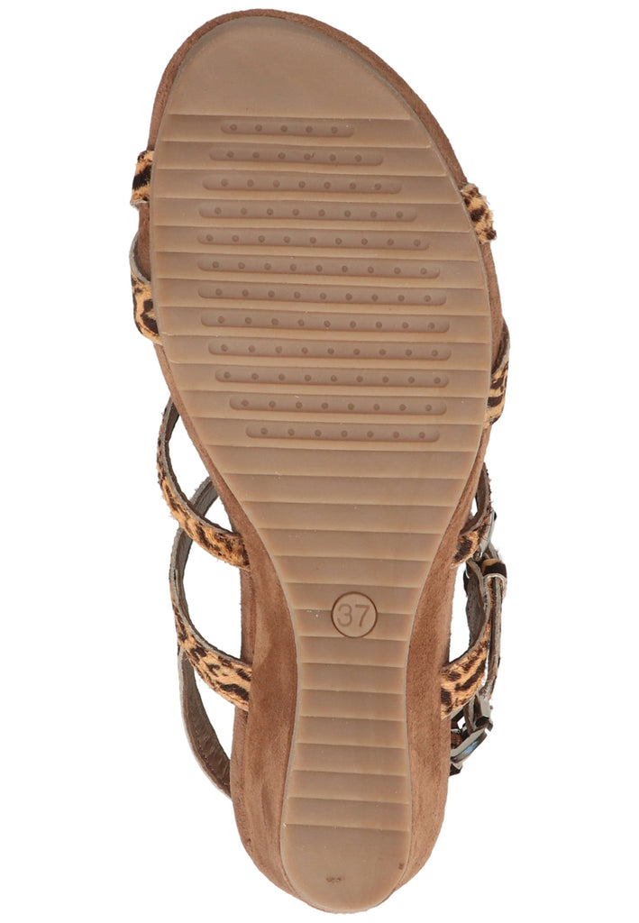 Lazamani Sandalen Leder Tan