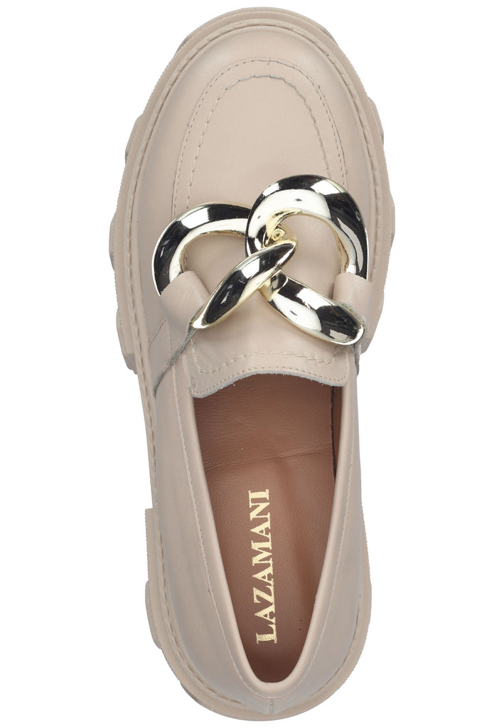 Lazamani Slipper Leder Beige