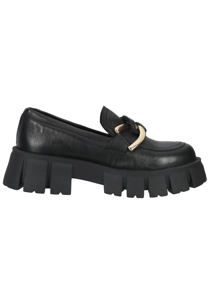Lazamani Slipper Leder Schwarz