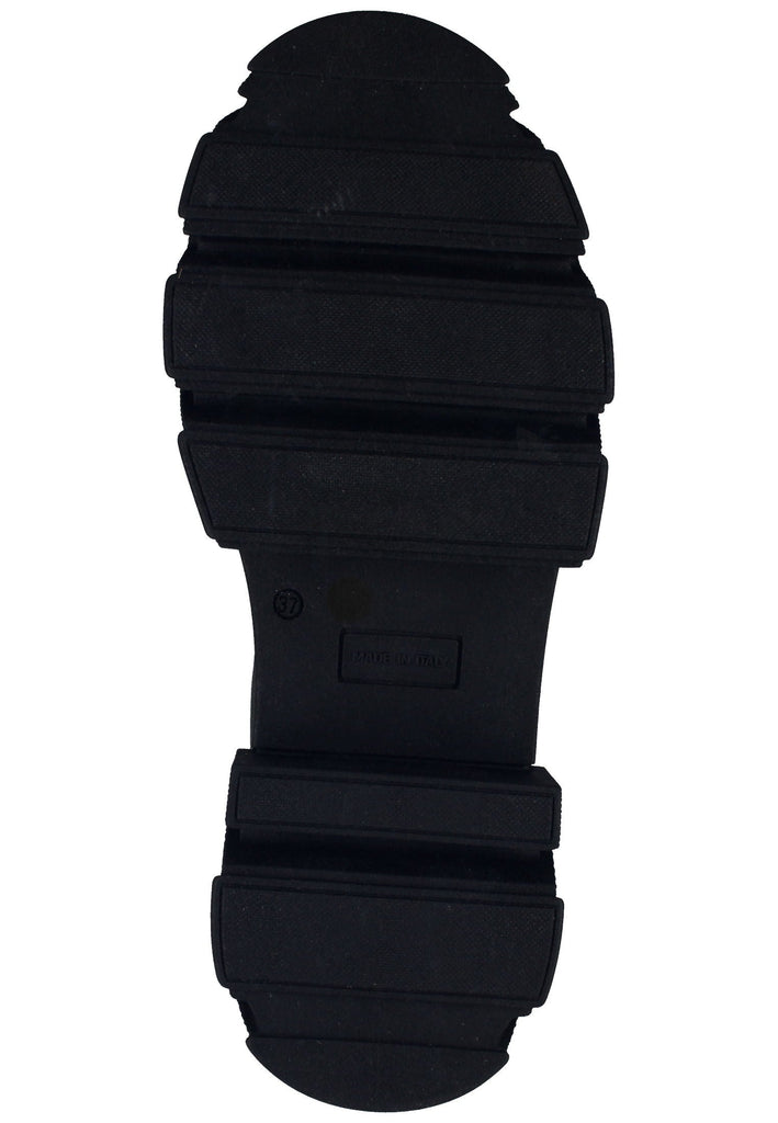 Lazamani Slipper Leder Schwarz