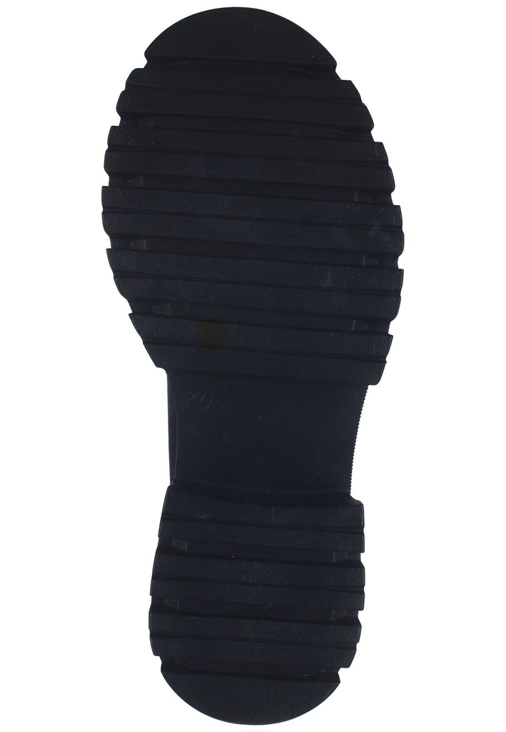 Lazamani Slipper Leder Schwarz