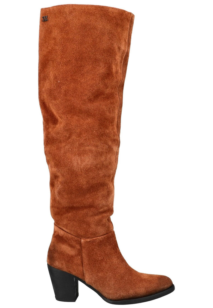 Lazamani Stiefel Leder Cognac