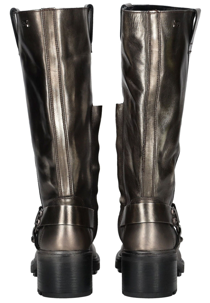 Lazamani Stiefel Leder Pewter Warmfutter