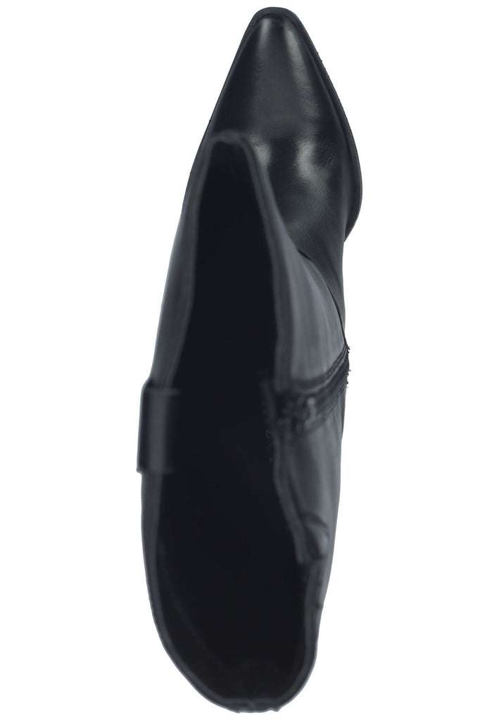 Lazamani Stiefel Leder Schwarz