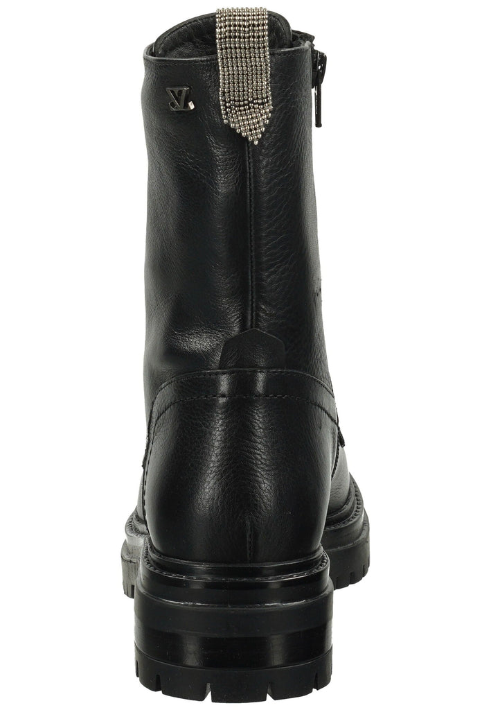 Lazamani Stiefel Leder Schwarz
