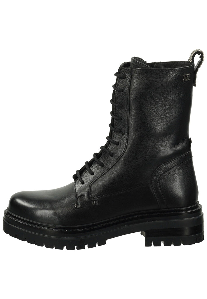 Lazamani Stiefel Leder Schwarz