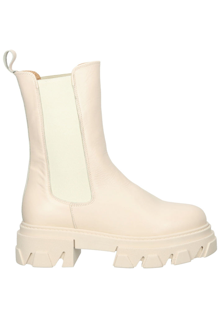 Lazamani Stiefelette Leder Beige
