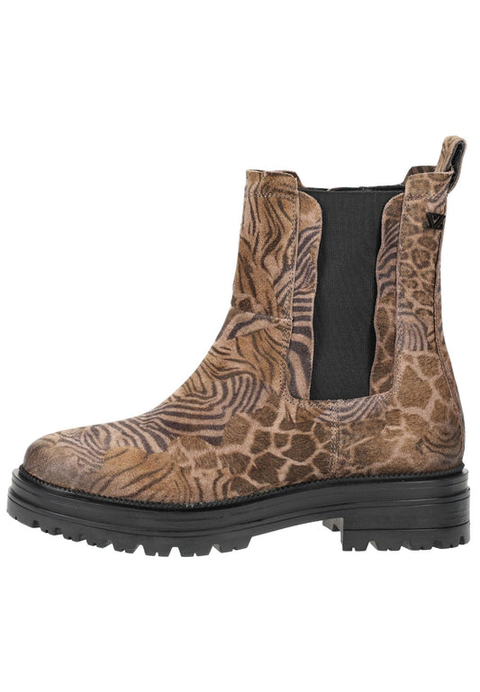 Lazamani Stiefelette Leder Fango