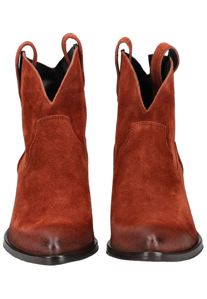 Lazamani Stiefelette Leder Rot