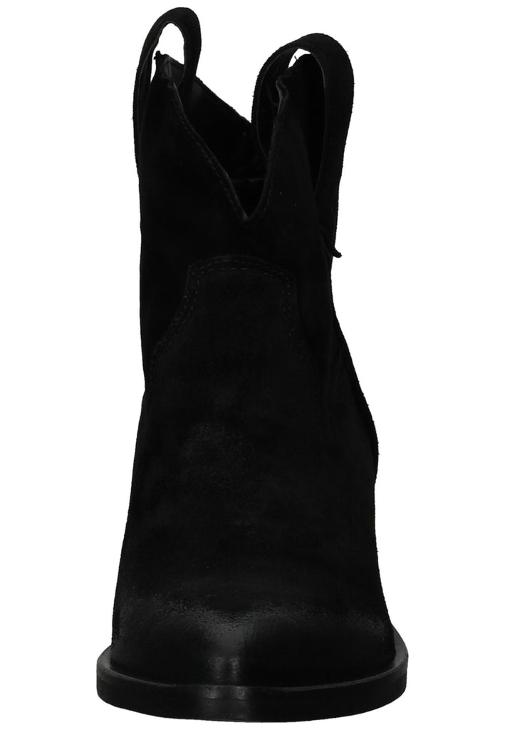 Lazamani Stiefelette Leder Schwarz