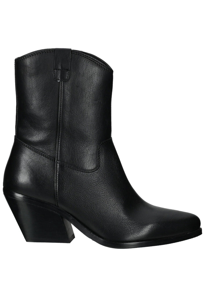 Lazamani Stiefelette Leder Schwarz
