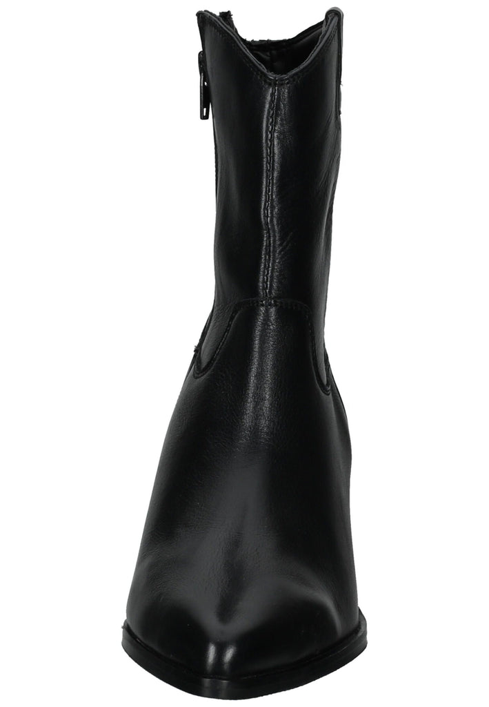 Lazamani Stiefelette Leder Schwarz