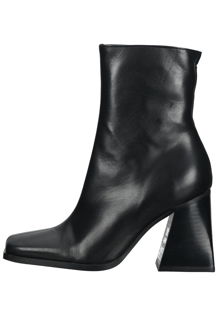 Lazamani Stiefelette Leder Schwarz