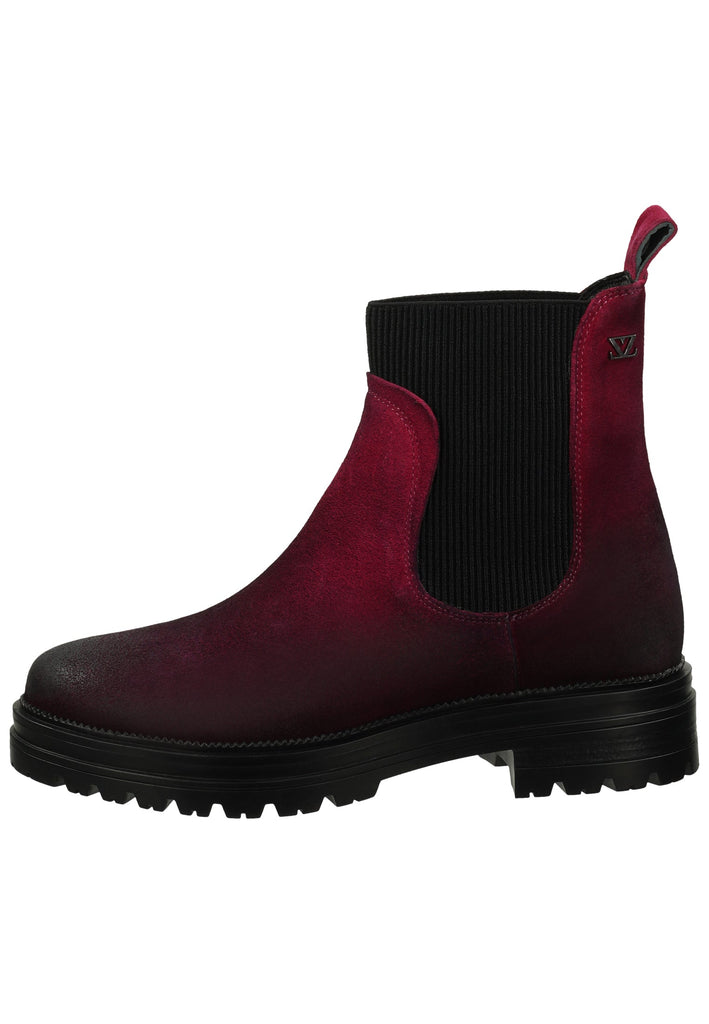 Lazamani Stiefelette Leder/Textil Fuchsia