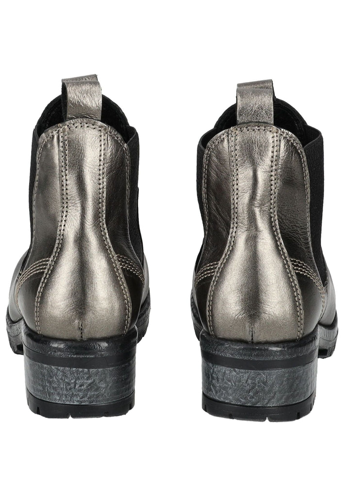 Lazamani Stiefelette Leder/Textil Pewter Warmfutter
