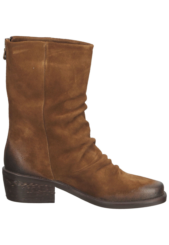 Lazamani Stiefelette Veloursleder Cuoio