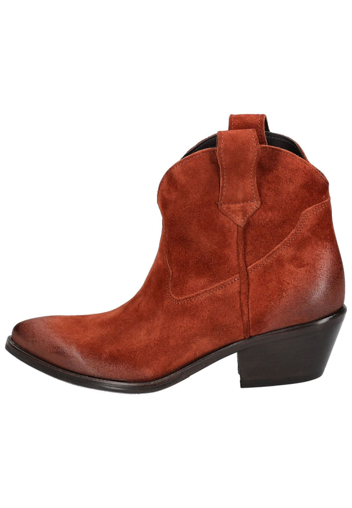 Stiefeletten Lazamani Stiefelette Leder Rot