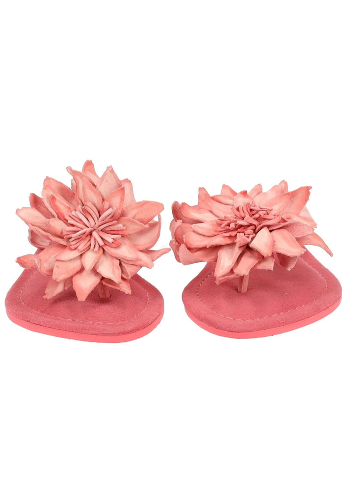 Lazamani Zehensteg Leder Coral