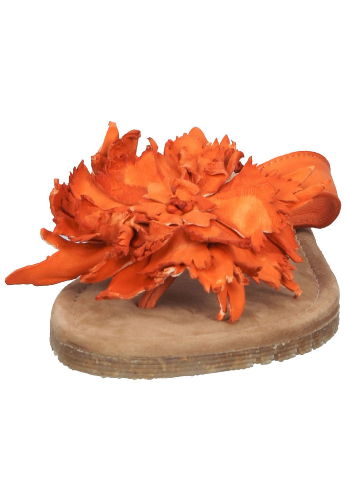 Lazamani Zehensteg Leder Orange