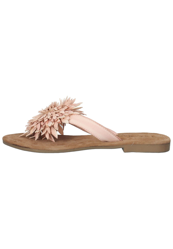 Lazamani Zehensteg Leder Peach