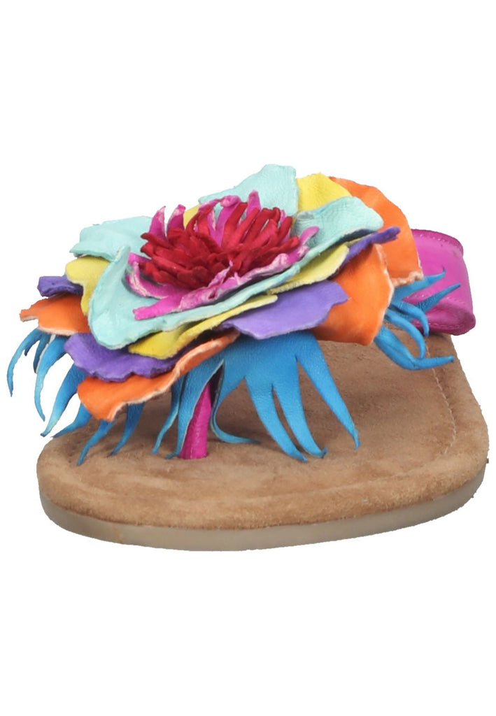 Lazamani Zehensteg Leder Pink