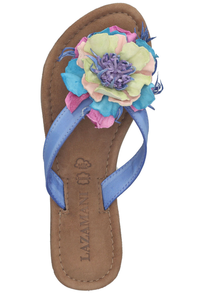 Lazamani Zehensteg Leder Purple