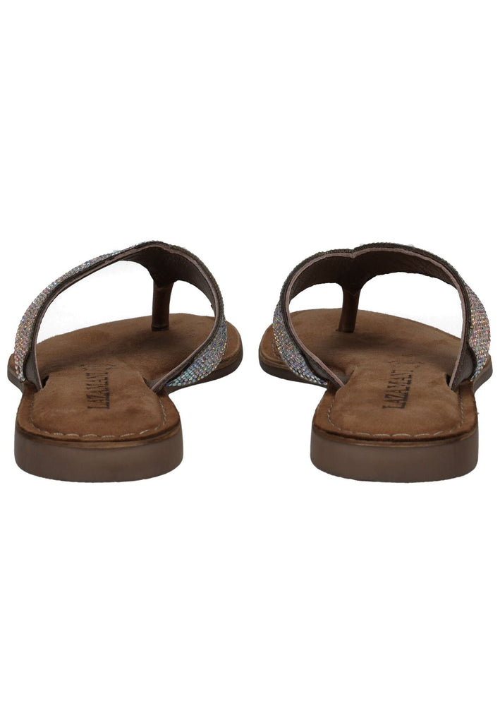 Lazamani Zehensteg Leder Rainbow