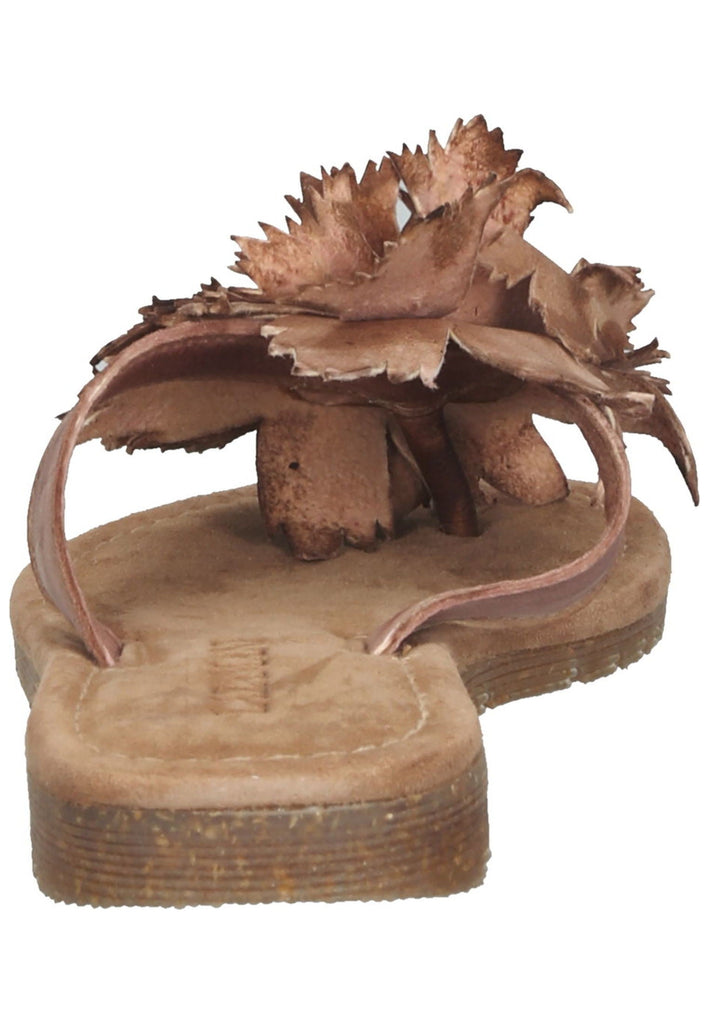 Lazamani Zehensteg Leder Tan