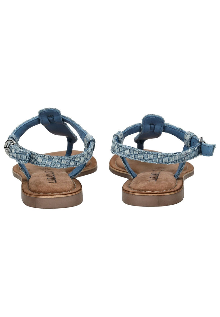 Lazamani Zehensteg Textil Denim