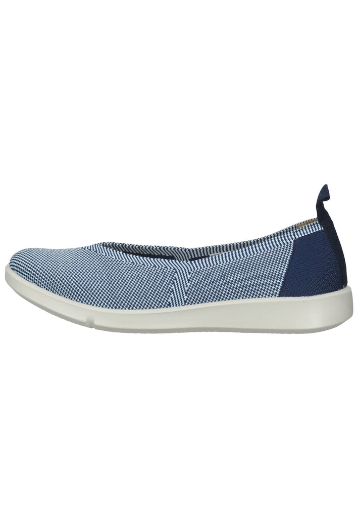 Legero Ballerinas Textil Blau/Weiß