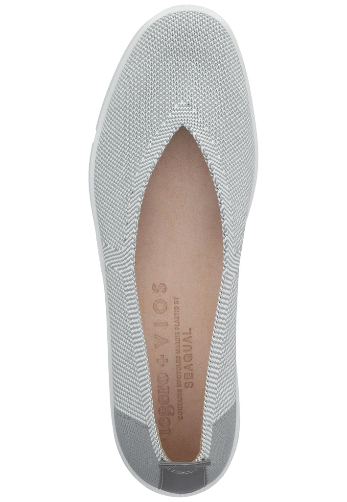 Legero Ballerinas Textil Grau