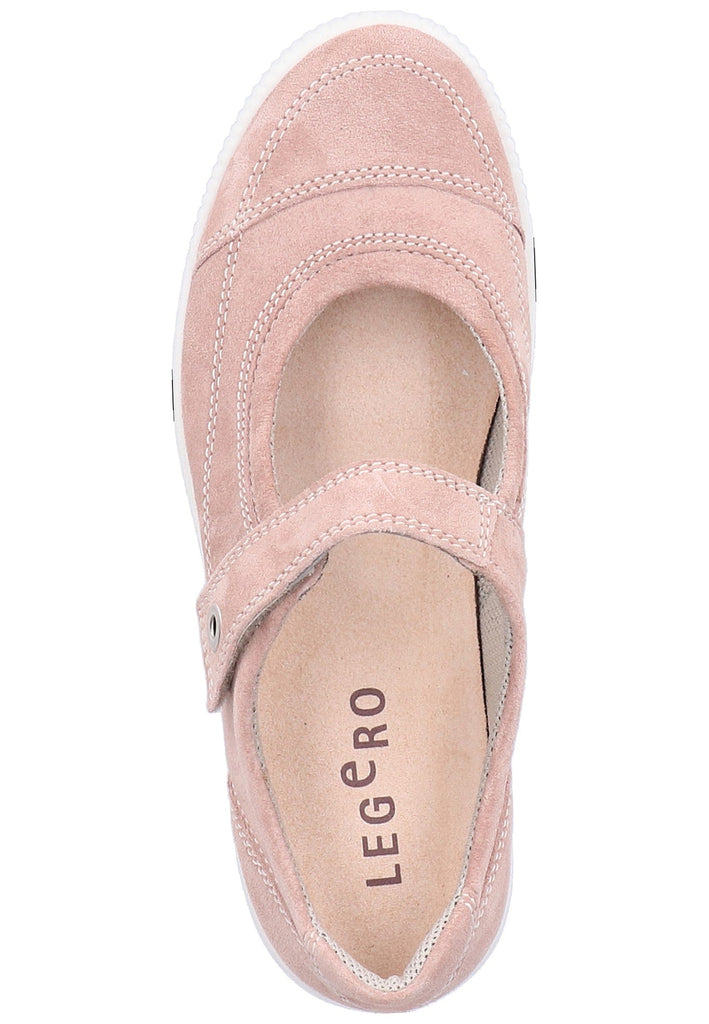 Legero Ballerinas Veloursleder Puder